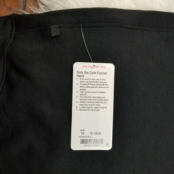 Lululemon Funnel Neck Polartec Pullover Tunic - Picture 7 of 7